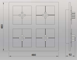 grossmann leuchte four modern
